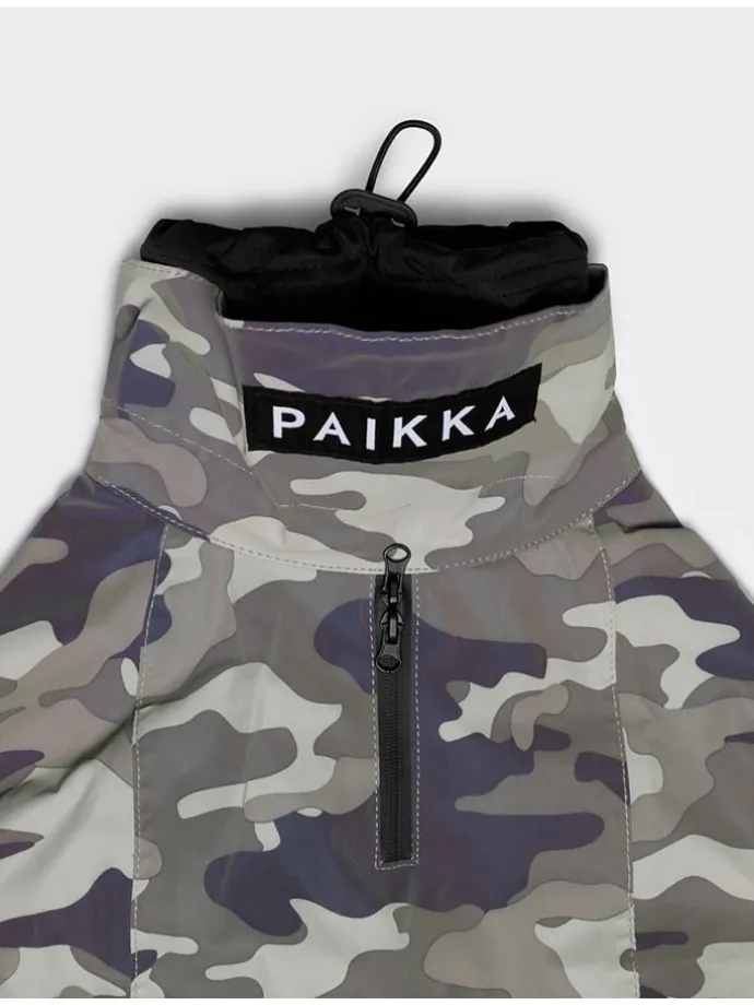 Hunde-Regenmantel in Khaki