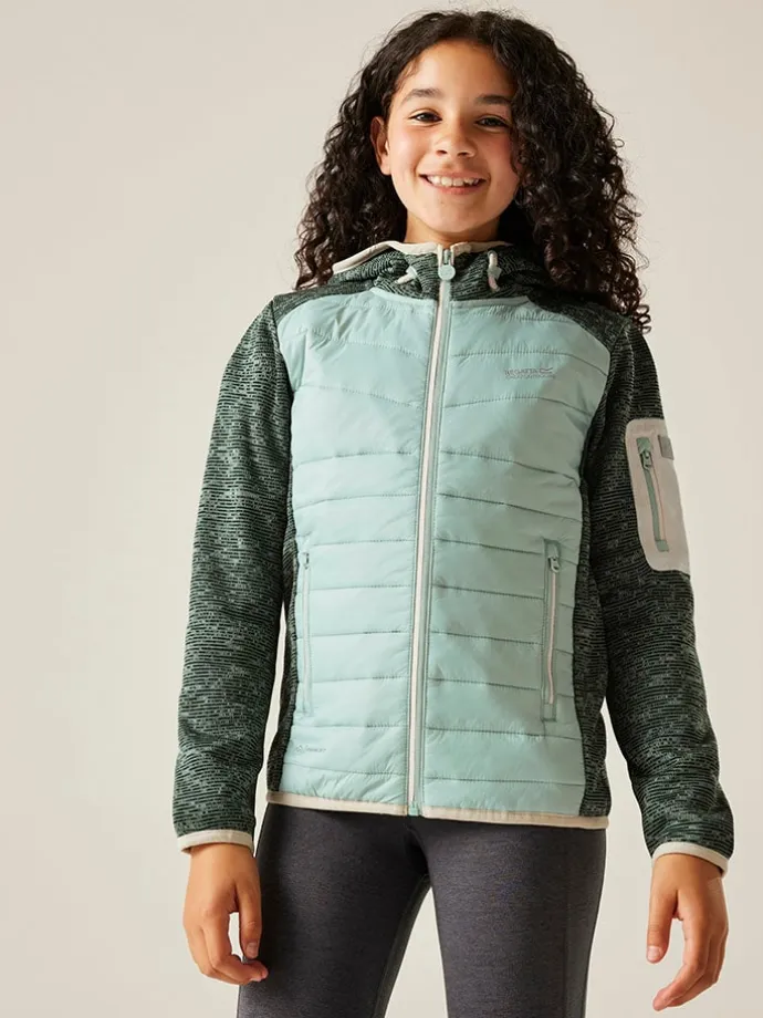 Hybridjacke "Newhill" in Türkis