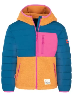 Hybridjacke "Romsdalen" in Blau/ Orange