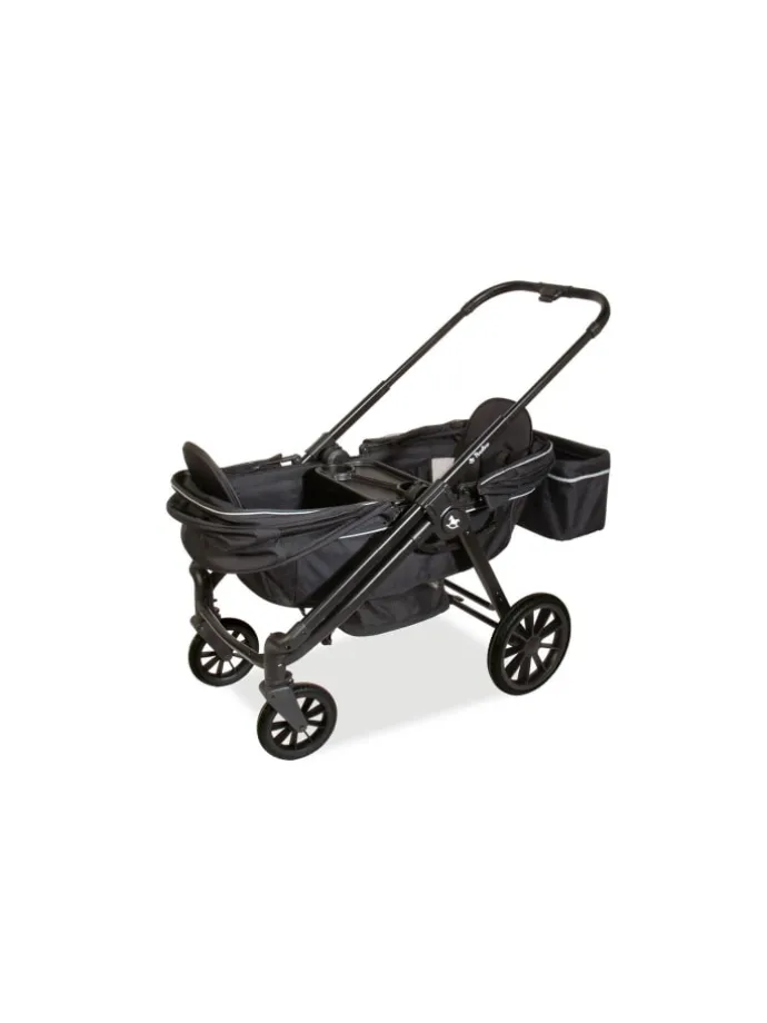 2-in-1 Kinder- und Bollerwagen Cubi, 120 x 65 x 99 cm
