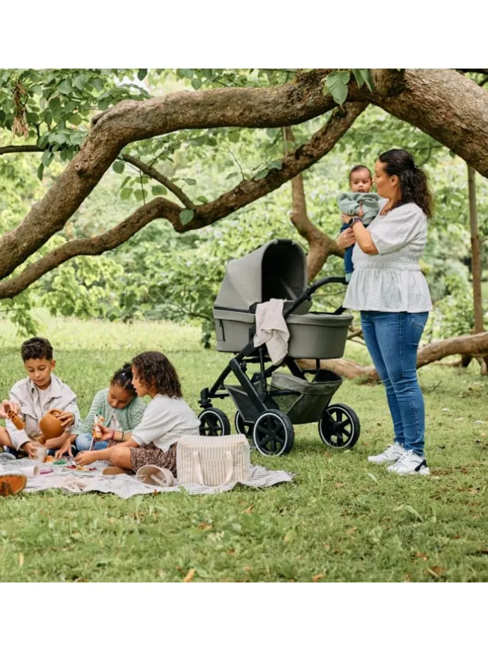 3in1 Kinderwagen-Set Salsa 4 Air Starter in gruen,schwarz