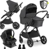 4in1 Kinderwagen-Set Vision X Trio Set - in schwarz,grau