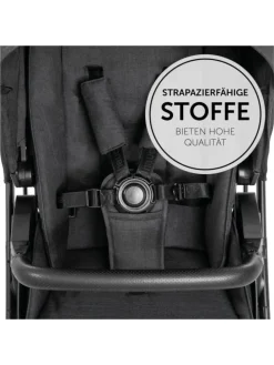 3in1 Kinderwagen-Set Vision X Trio Set Black in schwarz