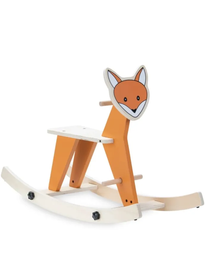 2in1 Schaukeltier Rock N Swing (umbaubar in orange,beige