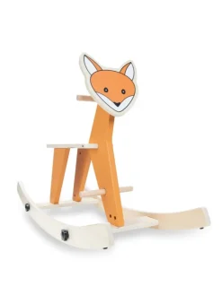 2in1 Schaukeltier Rock N Swing (umbaubar in orange,beige