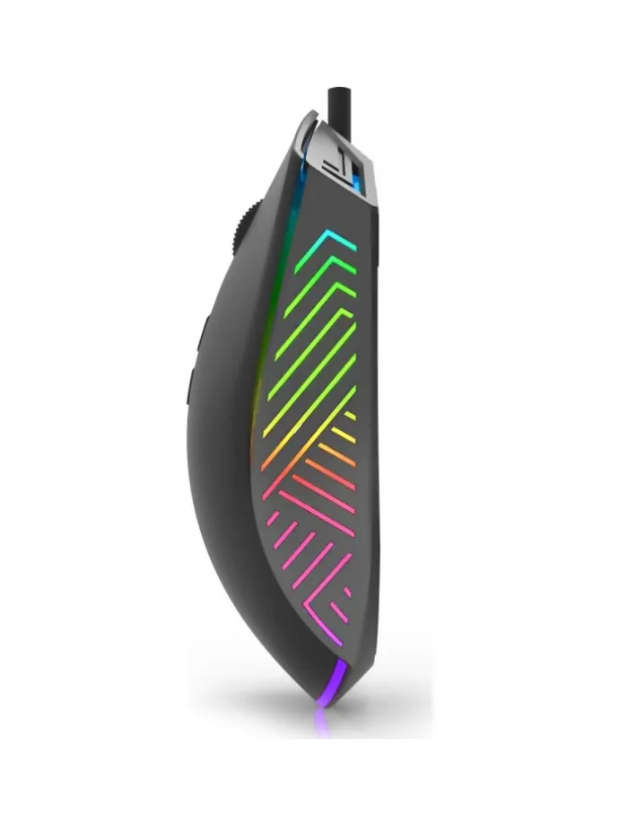 Inca-IMG-309 Empouse RGB Licht Makro Tasten Professional Gaming Maus in schwarz