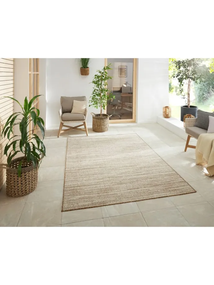 Indoor-/ Outdoor-Teppich "Gemini" in Beige