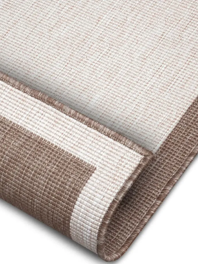 Indoor-/ Outdoor-Teppich "Panama" in Creme/ Hellbraun