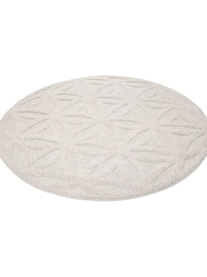 Indoor-/ Outdoor-Teppich "Shake" in Creme