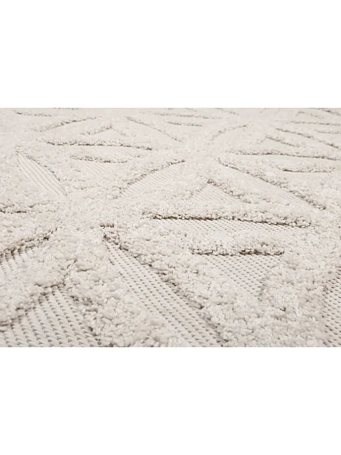 Indoor-/ Outdoor-Teppich "Shake" in Creme
