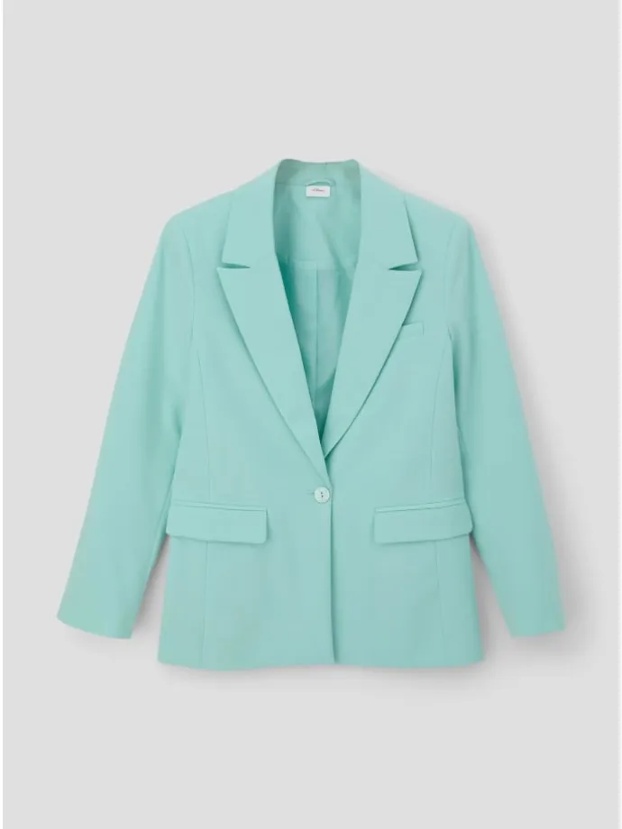 Indoor-Blazer in 6068_helles türkis