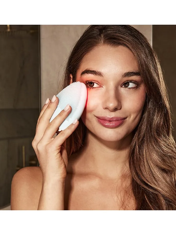 4-in-1-Gesichtsbürste "Silk'n Bright Lux" in Blau