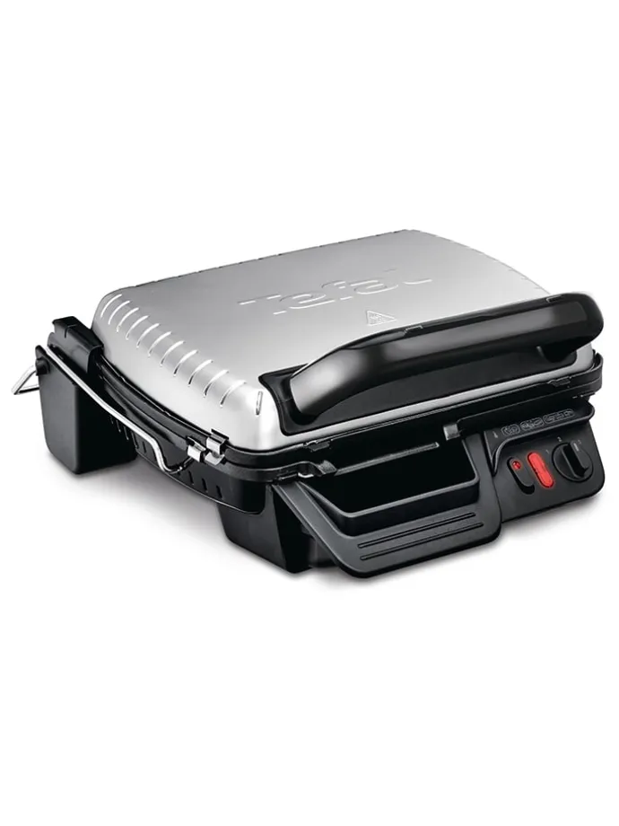 3in1-Kontaktgrill in Silber/ Schwarz