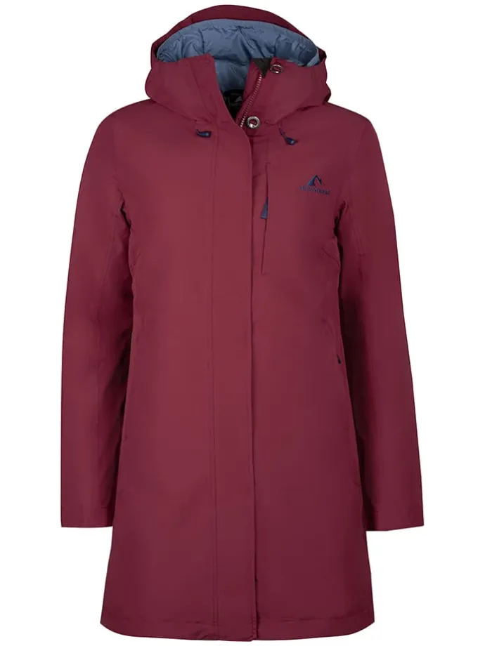 3in1-Parka "Skogafoss" in Rot/ Dunkelblau