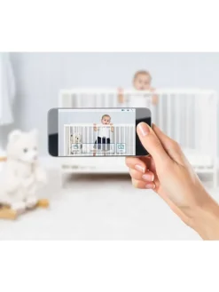 IP BabyCam Smart-Babyphone in Weiß ab 0 Monate