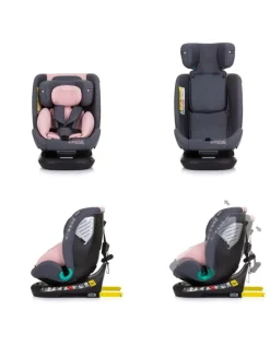 i-Size Kindersitz Supreme in rosa