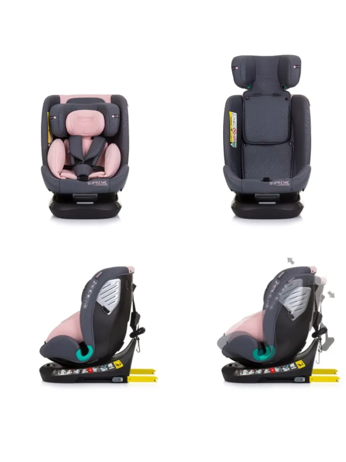 i-Size Kindersitz Supreme in rosa