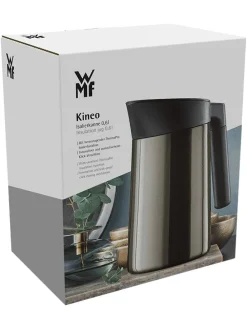Isolierkanne ''Kineo'' in Schwarz - 600 ml