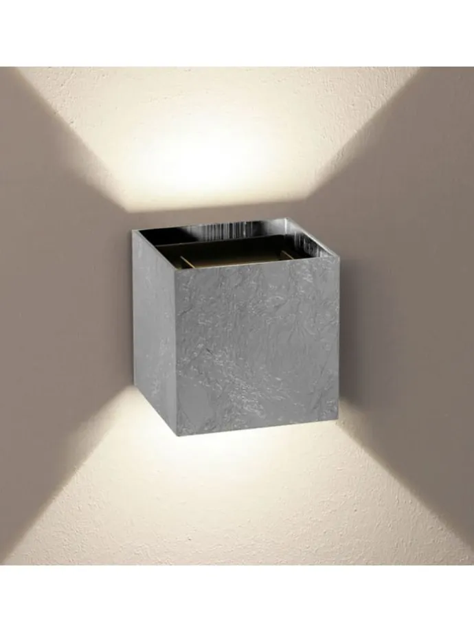 Ixa Abdeckung quadratisch für Ixa Basis in Blattsilber