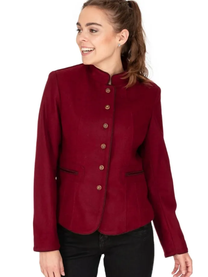 Jacke 452002-3983 in mittelrot