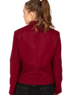 Jacke 452002-3983 in mittelrot