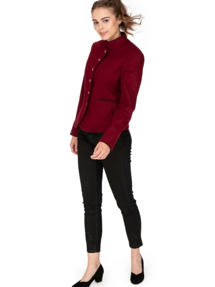 Jacke 452002-3983 in mittelrot