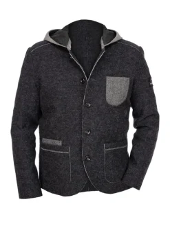 Jacke ANSELM in dunkelgrau