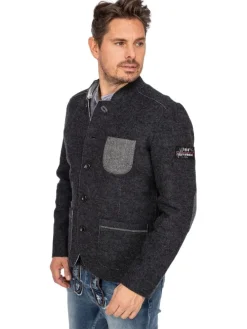 Jacke ANSELM in dunkelgrau