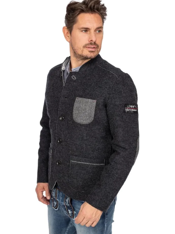 Jacke ANSELM in dunkelgrau