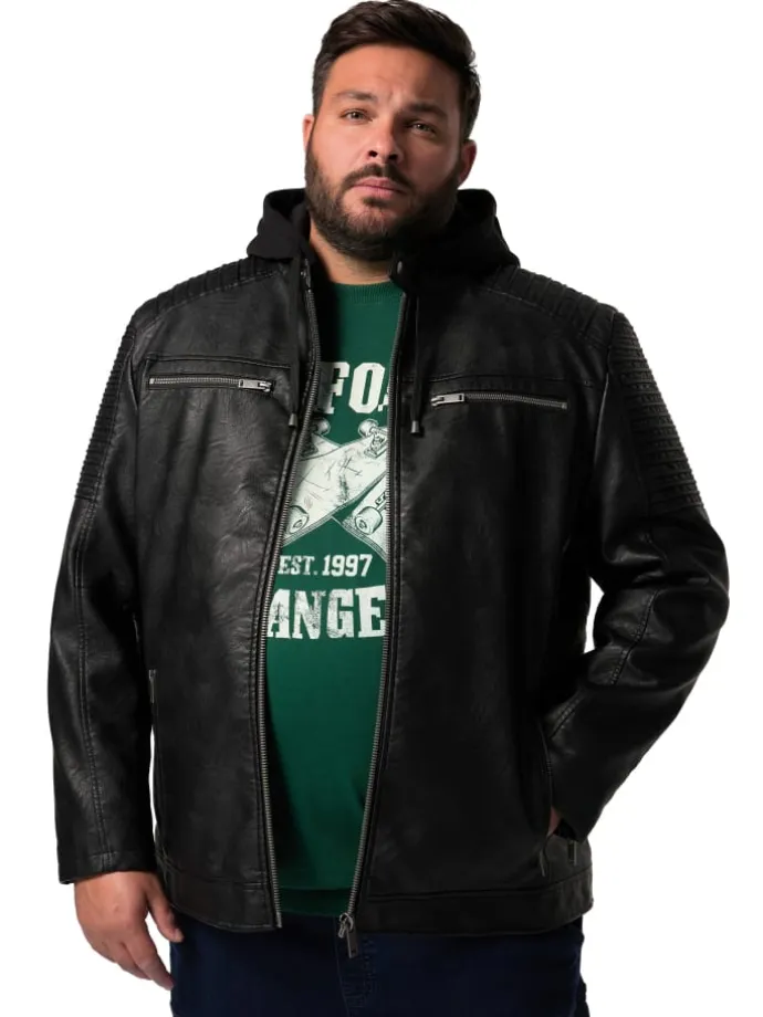 Jacke in schwarz