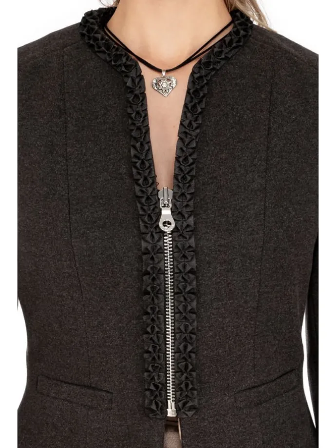 Jacke VESNA in schwarz