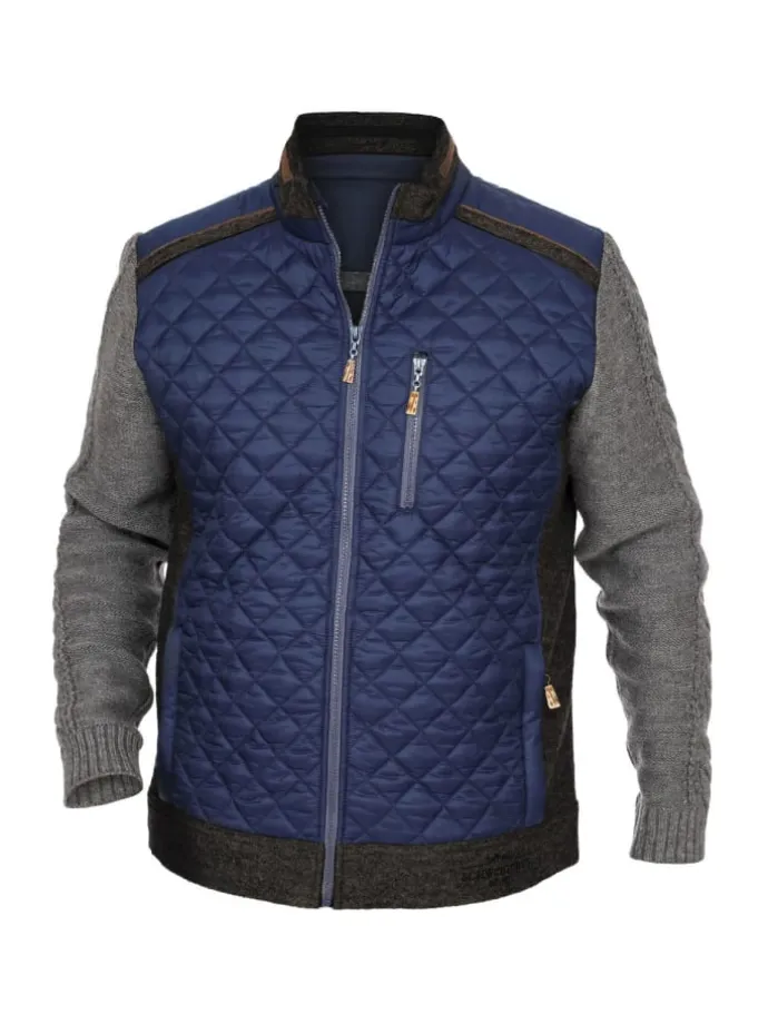 Jacke WEICHELSEE-F002 in blau