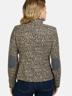 Janker in beige-grau