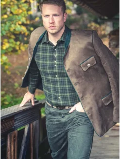 Janker Wumgake in mittelbraun