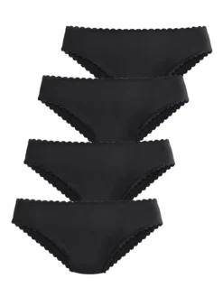 Jazz-Pants Slips in schwarz