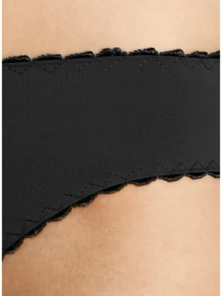 Jazz-Pants Slips in schwarz