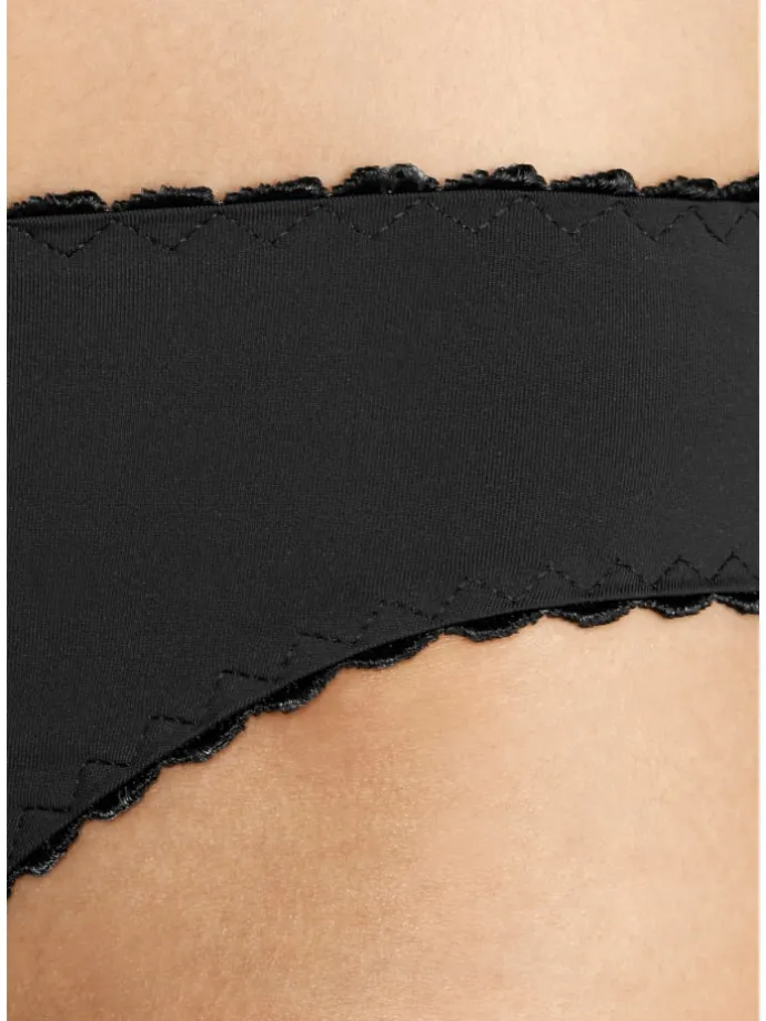 Jazz-Pants Slips in schwarz