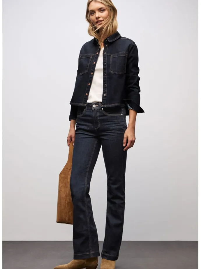Jeans - Bootcuf fit - in Dunkelblau