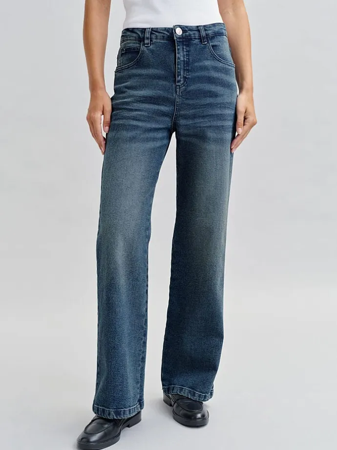 Jeans - Comfort fit - in Dunkelblau