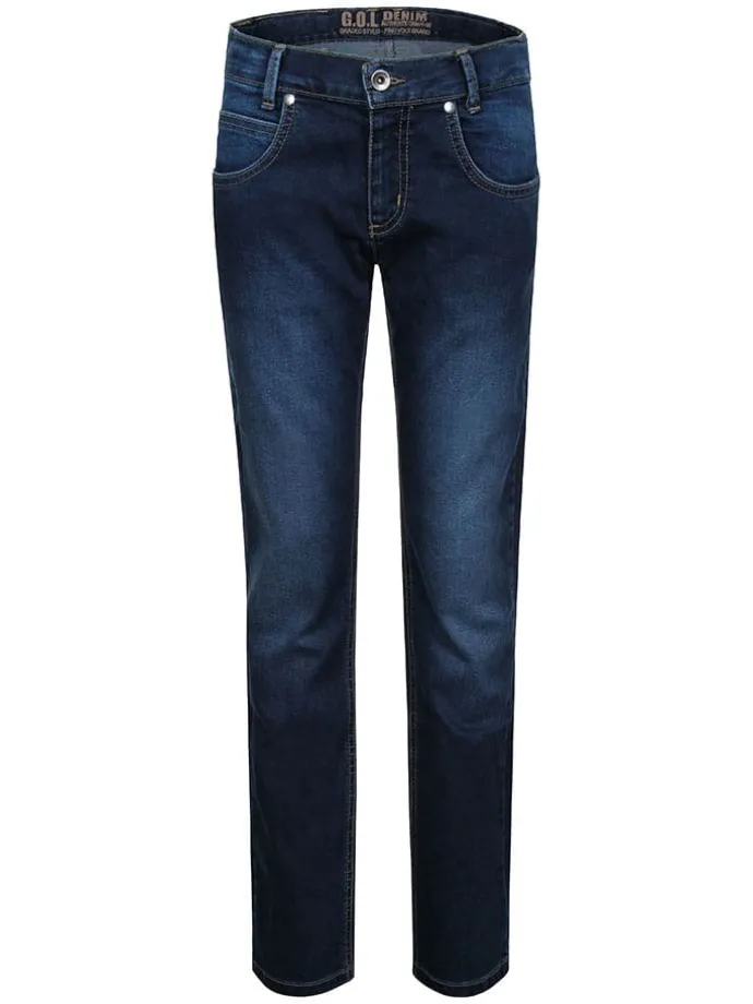 Jeans - Comfort fit - in Dunkelblau