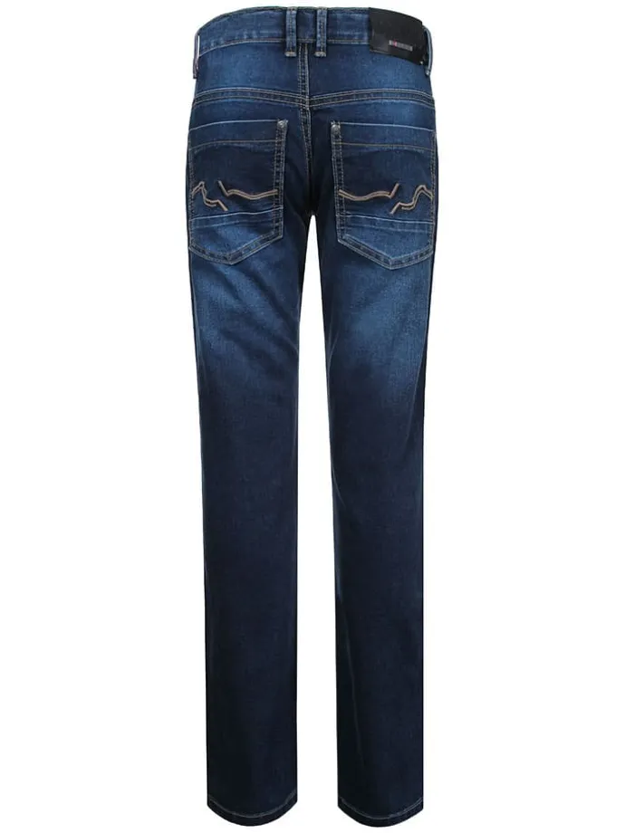 Jeans - Comfort fit - in Dunkelblau