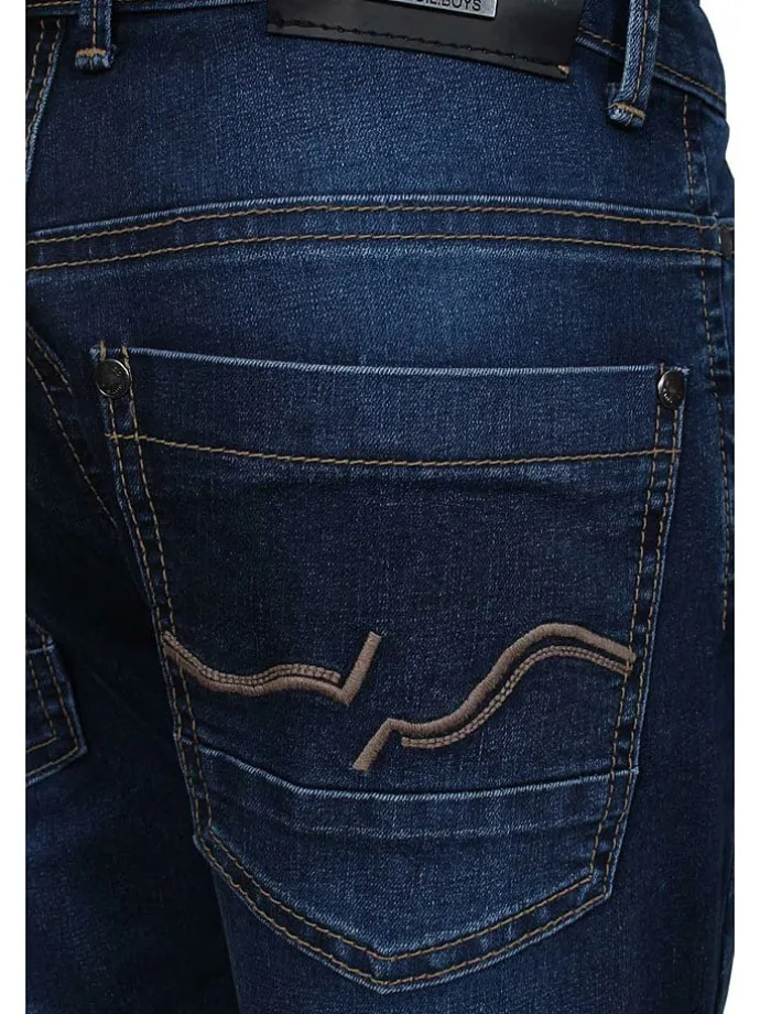 Jeans - Comfort fit - in Dunkelblau