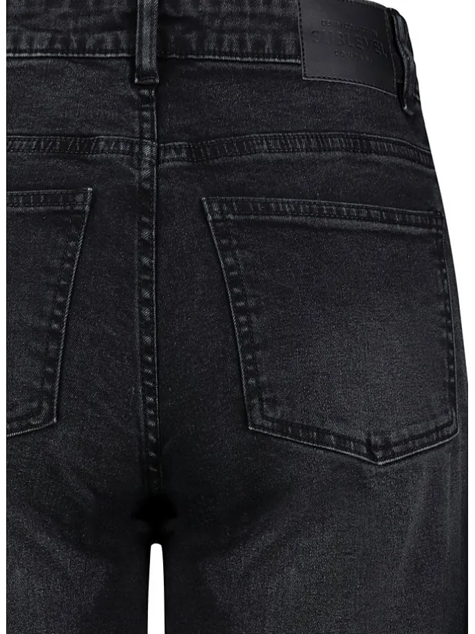 Jeans - Comfort fit - in Schwarz