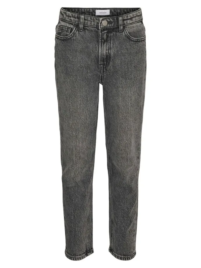 Jeans - Mom Fit - in Grau