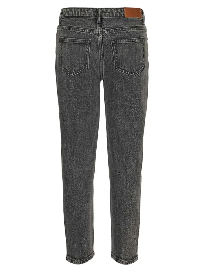 Jeans - Mom Fit - in Grau