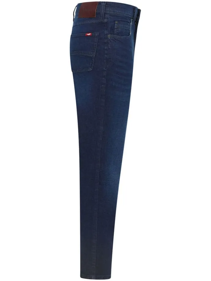 Jeans - Regular Fit - in Dunkelblau