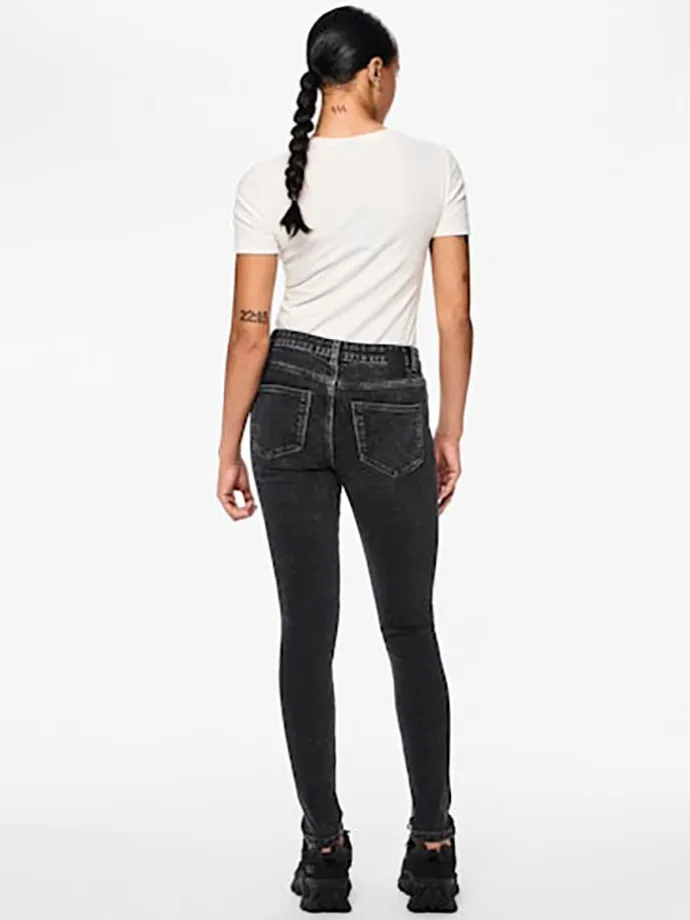 Jeans - Skinny fit - in Anthrazit