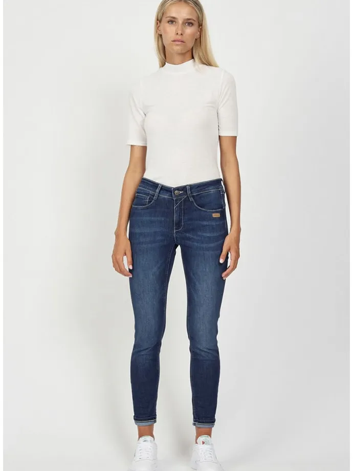 Jeans - Skinny fit - in Blau