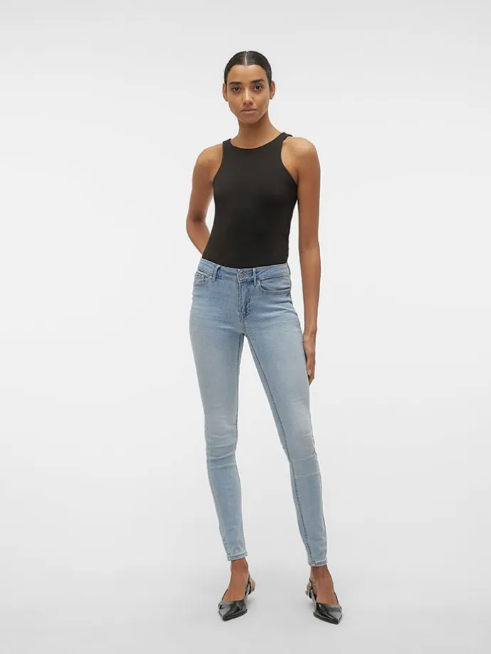 Jeans - Skinny fit - in Hellblau