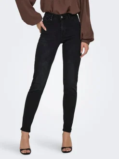 Jeans - Skinny fit -  in Schwarz